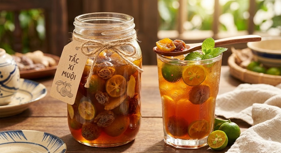 Hướng dẫn làm tắc xí muội thơm ngon tại nhà